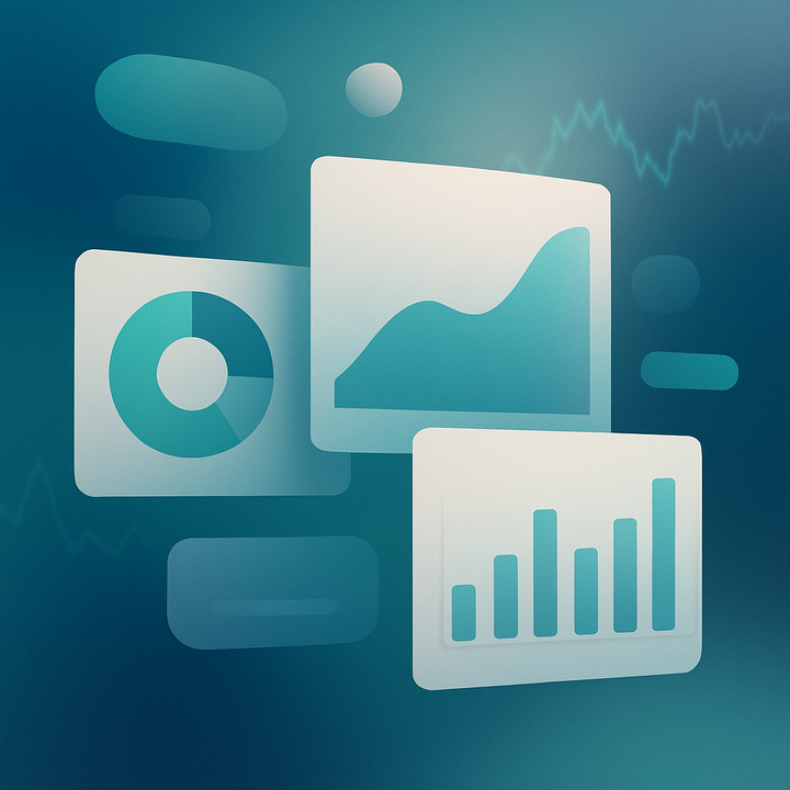 Financial advisor analyzing digital portfolio data for investment rebalancing, surrounded by charts and modern fintech tools.